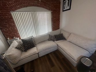 Sofa/Couch 5 piece modular Living Spaces weekend