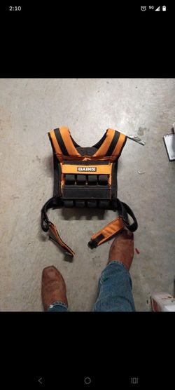 GAINS 35 pound weight vest