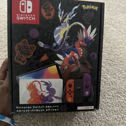 Nintendo Switch (OLED) Scarlet And Violet Edition 