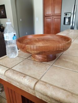 Bowl wooden Heavy