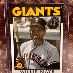 Willie May Baseball Carr Giants 🔥🔥🔥