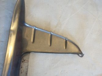 Original 1953/54 Chevy Gas Door Chrome Strip