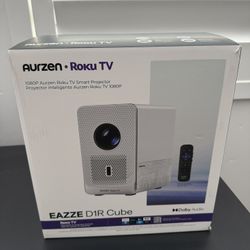 Aurzen Eazze D1R Cube Roku Projector