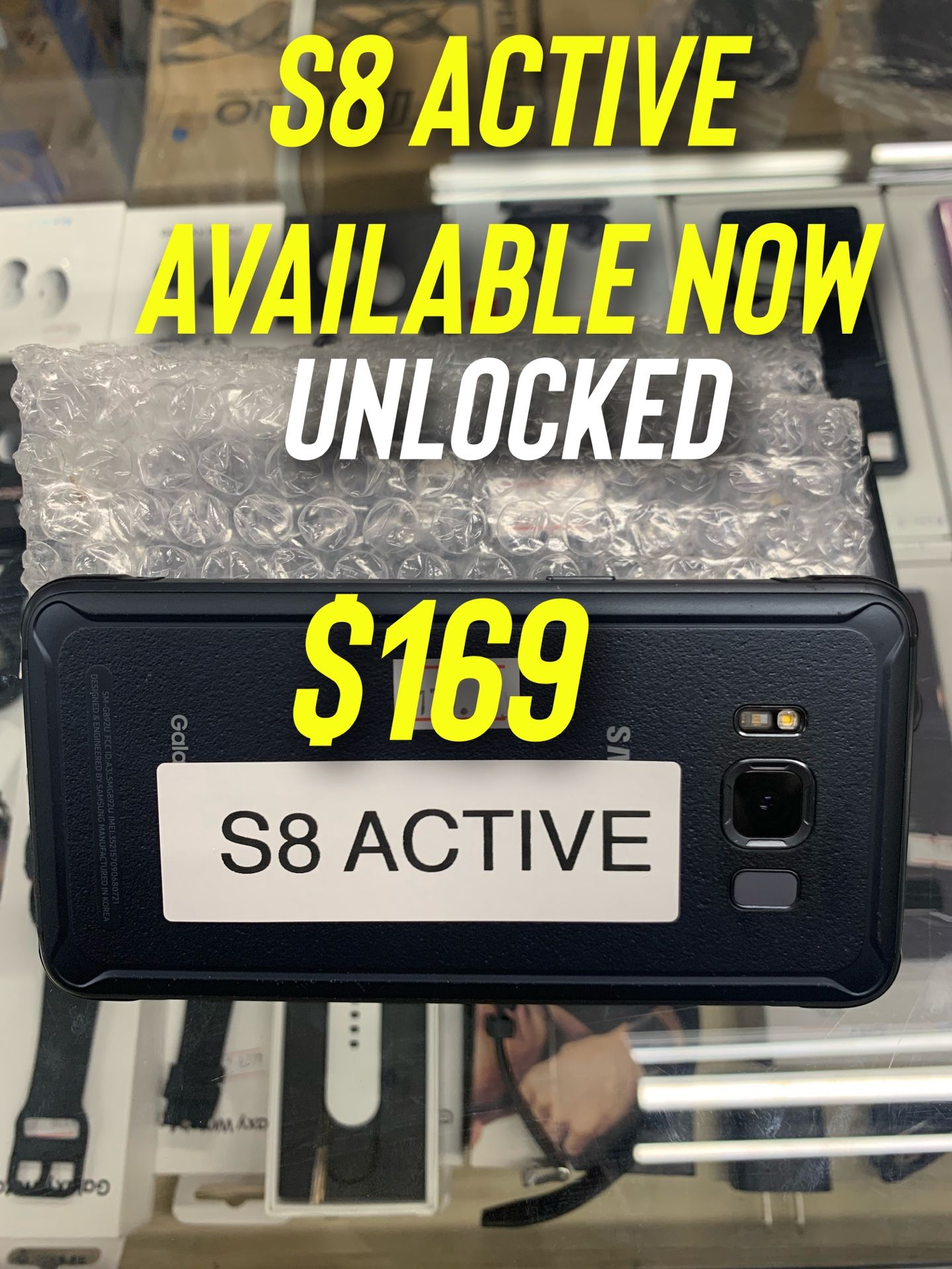 WOW S8 ACTIVE AVAILABLE NOW