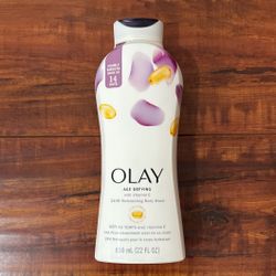 OLAY Age Defying With Vitamin E 24 Hr Moisturizing Body Wash: 22 oz