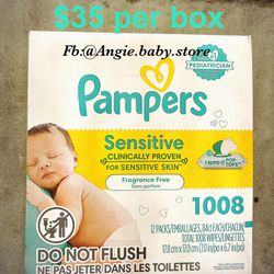 Pampers Wipes- Sensitive 
