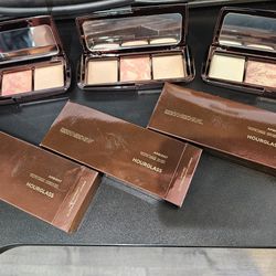 HOURGLASS Ambient Lighting Palettes 3 Colors, "Diffused Edit, Dim Edit, and Luminous Edit" NEW boxed