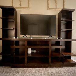 Entertainment Center & Book Shelves!