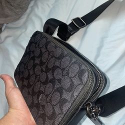 Coach Charter Crossbody Bag 19 In Signature Canvas