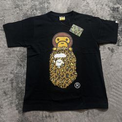 Bape X Cheetah Print Size Medium BRAND NEW