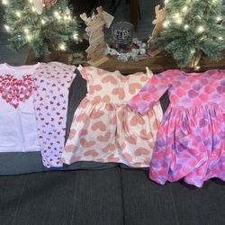 4T Girls Valentine Clothes