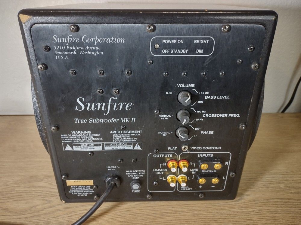 Sunfire True Subwoofer Mk II