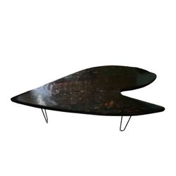 MCM Mid Century Modern Planchette Coffee Side  Table