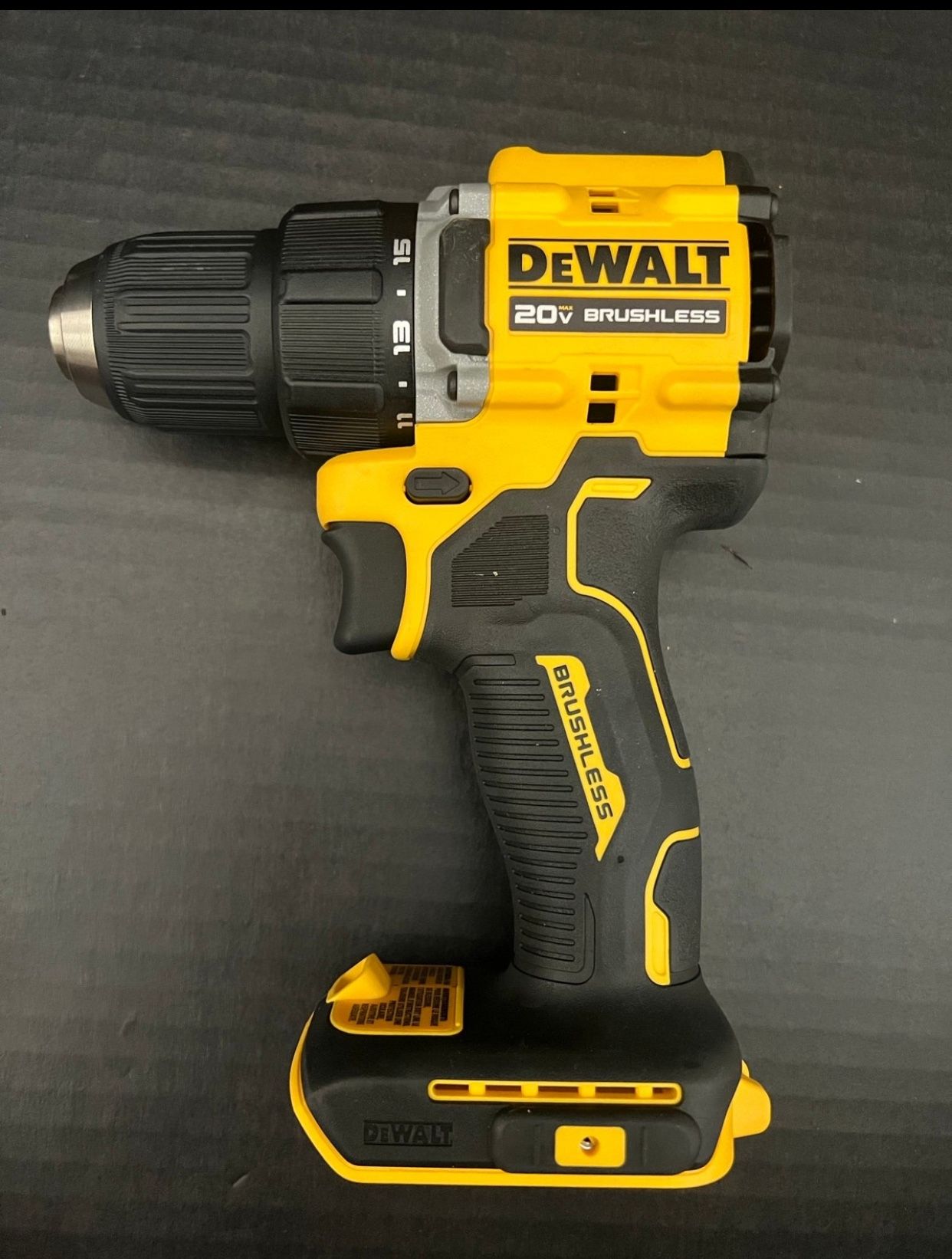 Dewalt New Drill Driver Atomic Brushless 20v