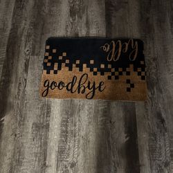Brown And black Door Mate