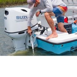 Boat Back Anchor Shallow Water Pole