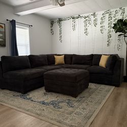 Dark Gray, Thomasville Brand, Modular Sectional