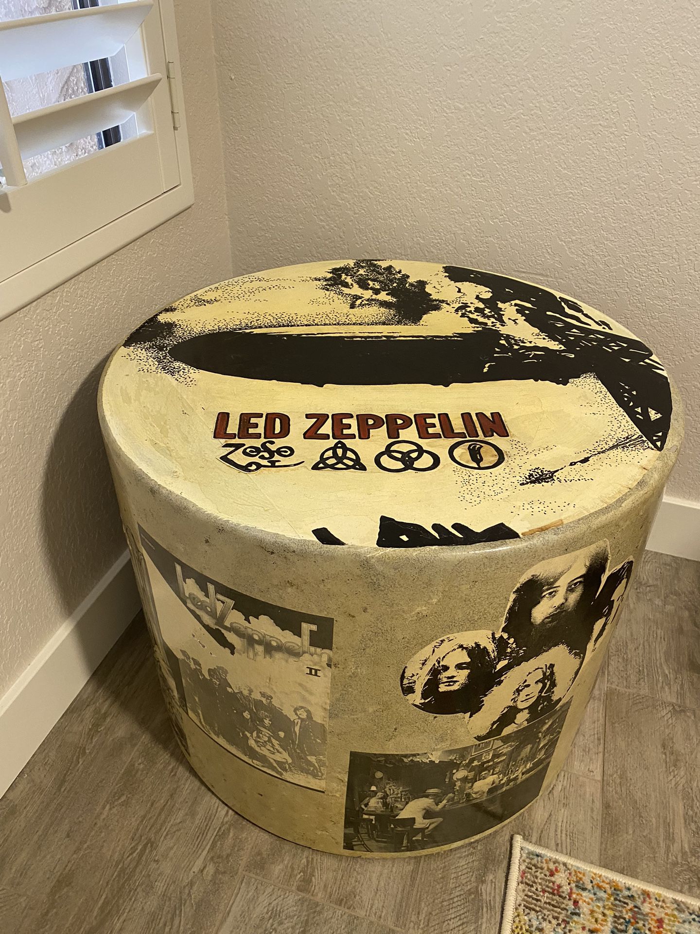 Led Zeppelin Collector’s Table