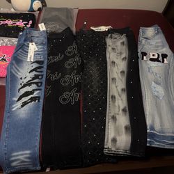 Purple Jeans Amiri Jeans 