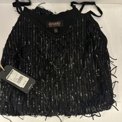 Black Shyanne Sequen Dress Size xs 