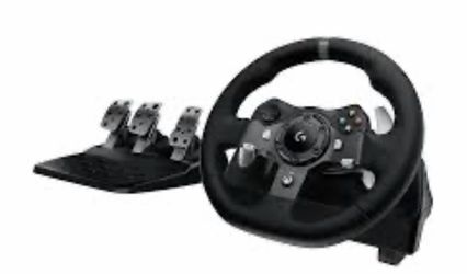 G920 wheel and pedals