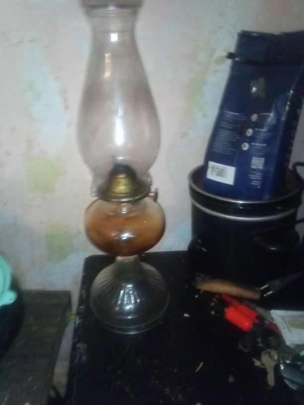 Vintage Kerosene Lamp