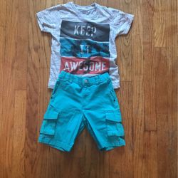 Boys Outfit Cute & Bright! Size 6 Great Condition 