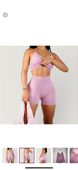 Pink Gym Set | Fitness Fashioness | Size M | New With Tags