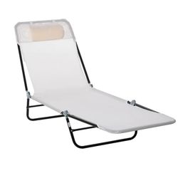 Folding Chaise Lounge set 2