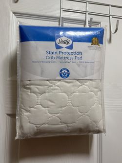 *NEW* Sealy Protection Crib Mattress Pad