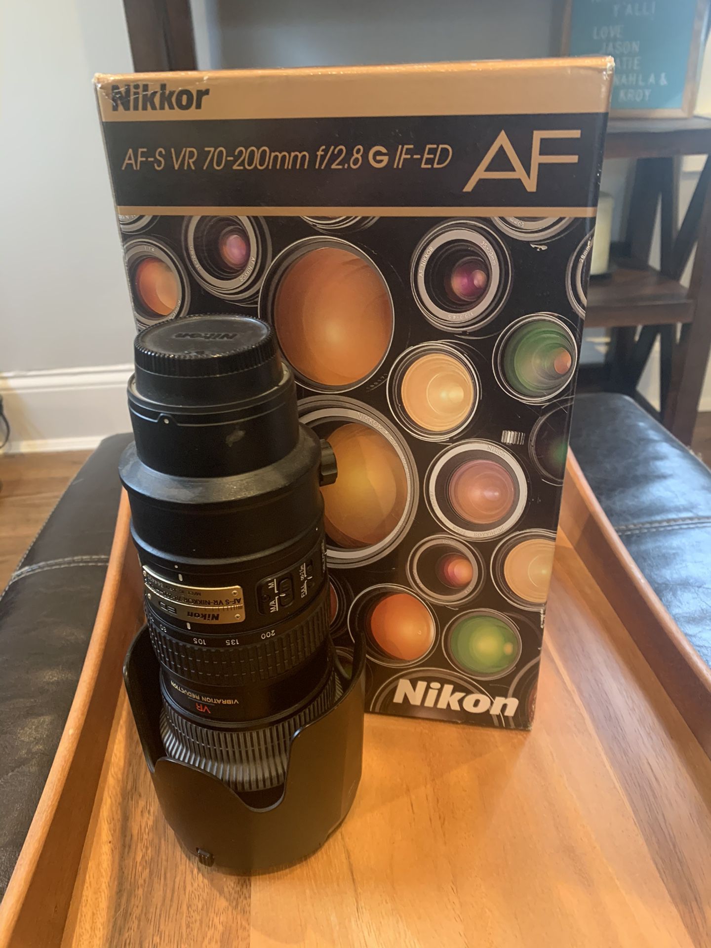 Nikon 70-200mm f2.8 AF-S VR Lens