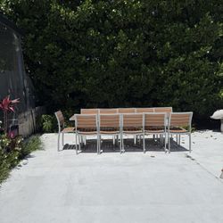 Aluminum restaurant grade Patio Furniture 