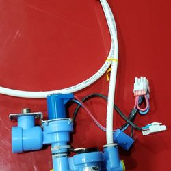 LG Refrigerator Water Inlet Valve For Ice Maker Water Dispenser AJU(contact info removed)3 Water Inlet Valve Assembly. Used In Good Working Condition 