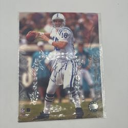 GenuInk Peyton Manning Autographed Photo 