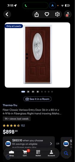 Mahogany Door