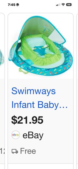 Swim ways baby pool float