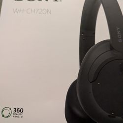 Sony WH-CH720N-Noise Canceling Wireless Bluetooth Headphones- Black