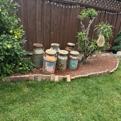 Antique  Milk Containers 