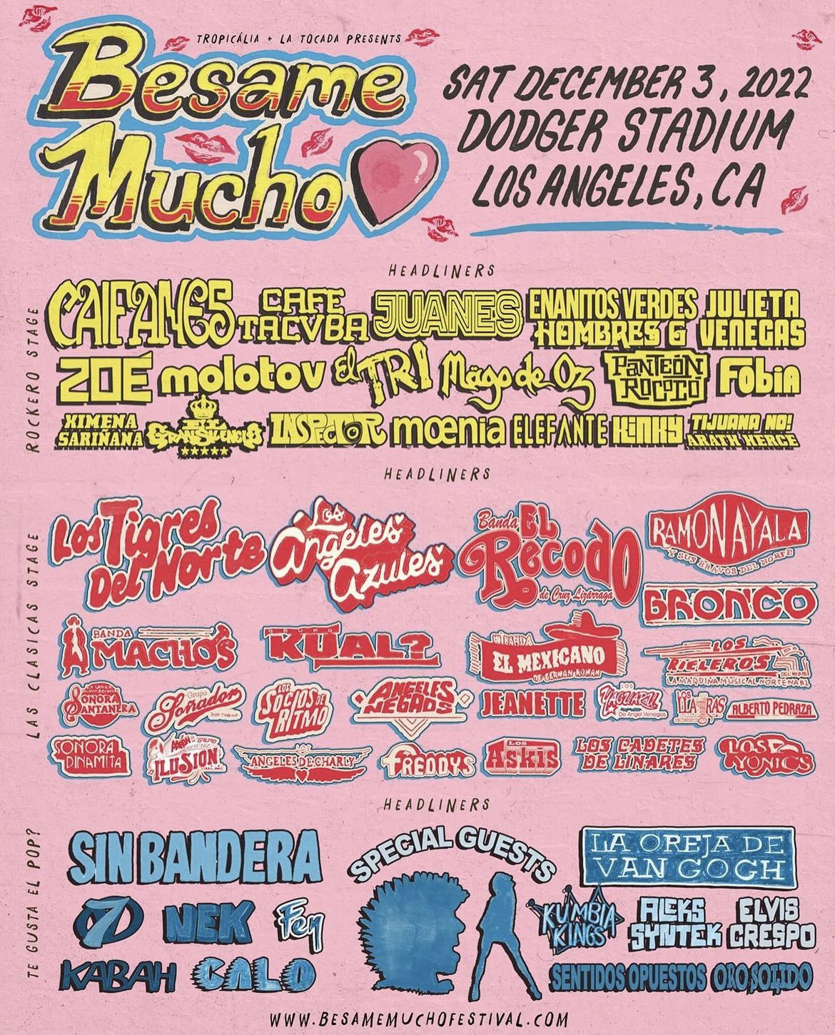 Besame Mucho Festival Ticket