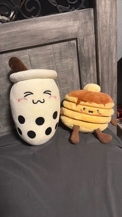 Pancake + Boba plush