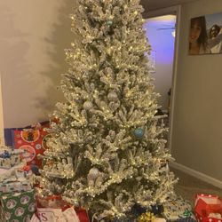 Snowy Christmas Tree