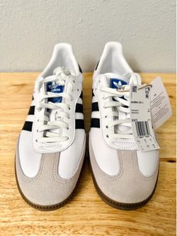 Adidas white SAMBA OG shoes size 7
