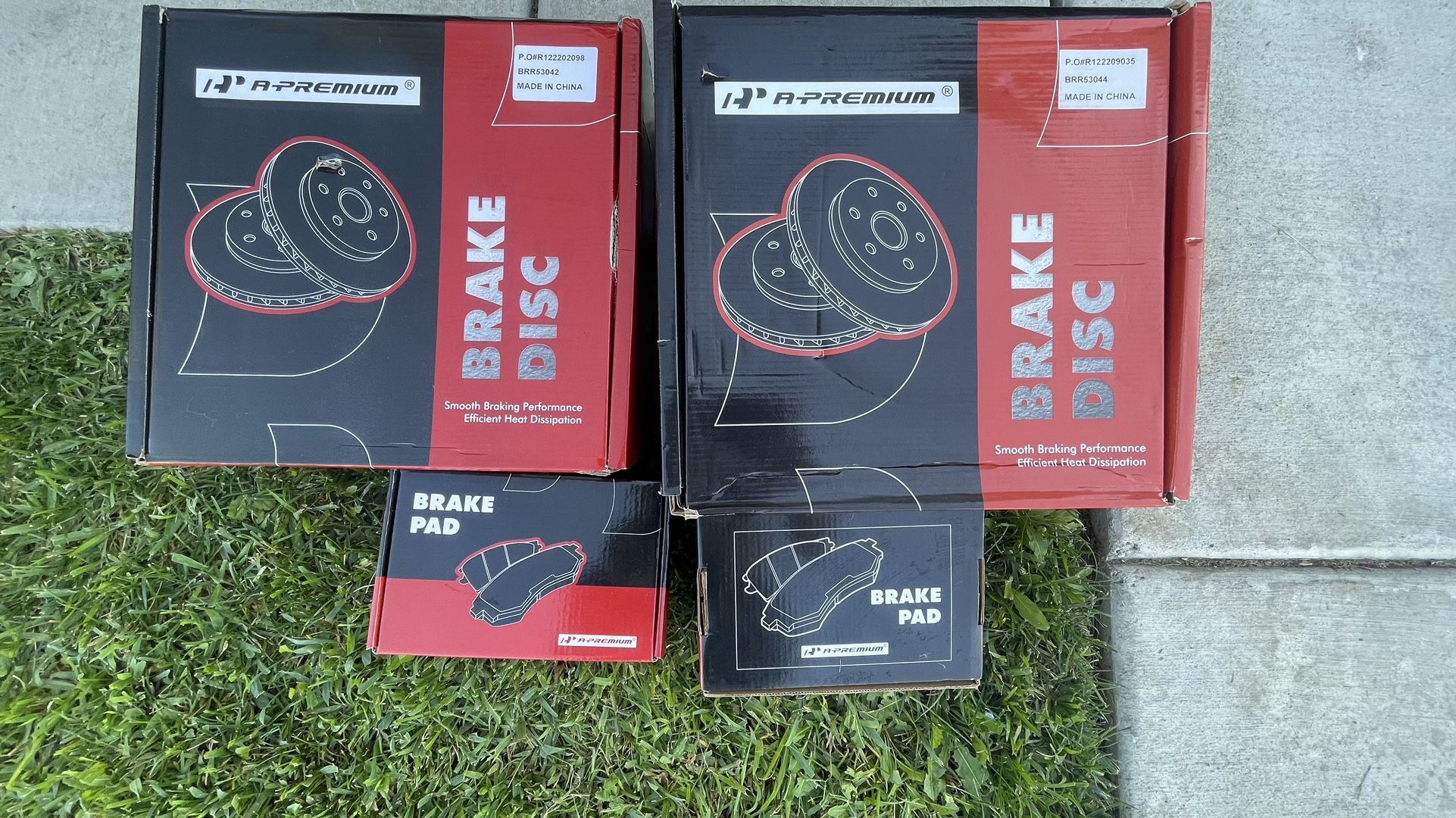 Brand New! Rotor And Break Pads