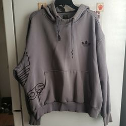 2X Adidas Gray Sweatshirt