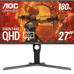 AOC Q27G3XMN 27 inch gaming monitor (open to negotiation on price)