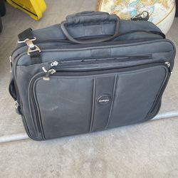Computer Bags And World Globe