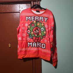 Mario Christmas Sweater 