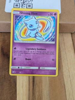 Shining Mew 40/73 Shining Legends Shiny Holo Rare Pokemon Card NM