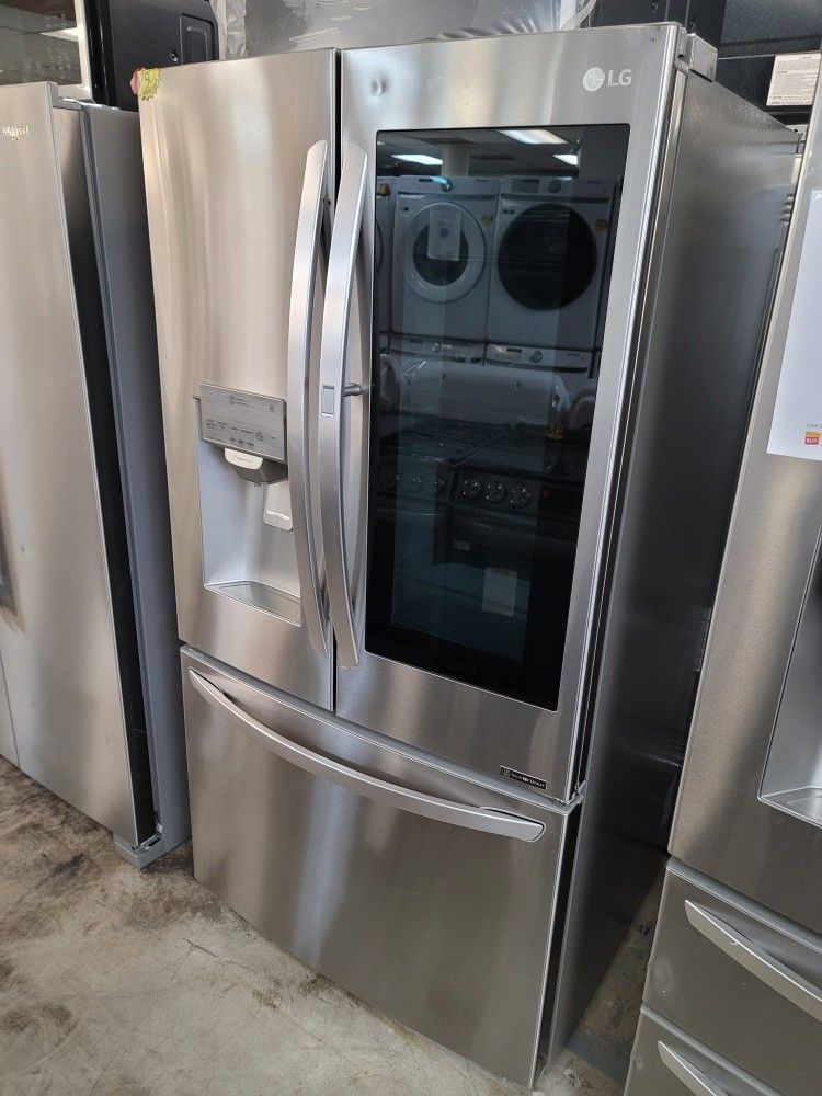 LG Instaview Stainless Steel French Door Refrigerator