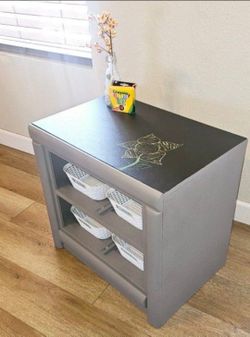 Kids Craft Table With Chalkboard Top!